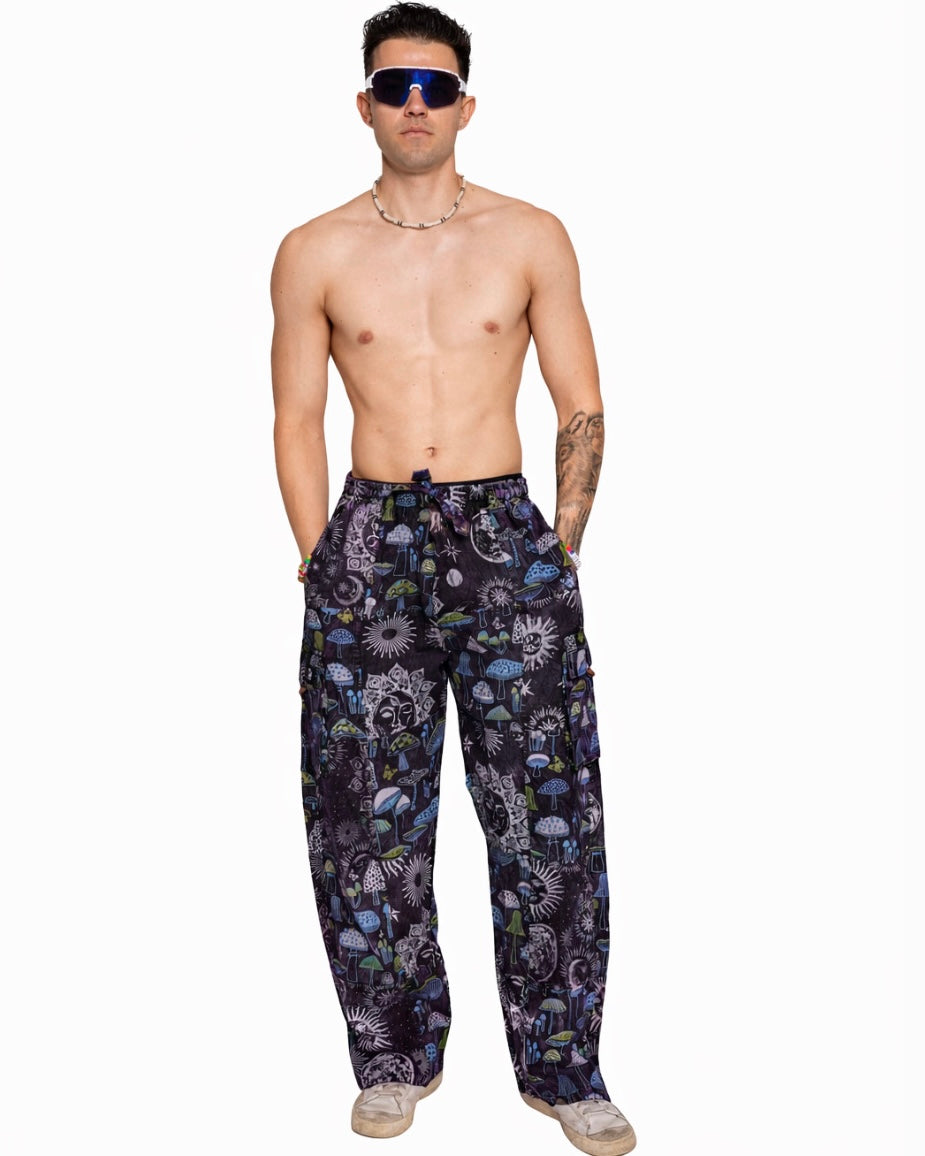 Lunar Garden Cargo Pants-Men