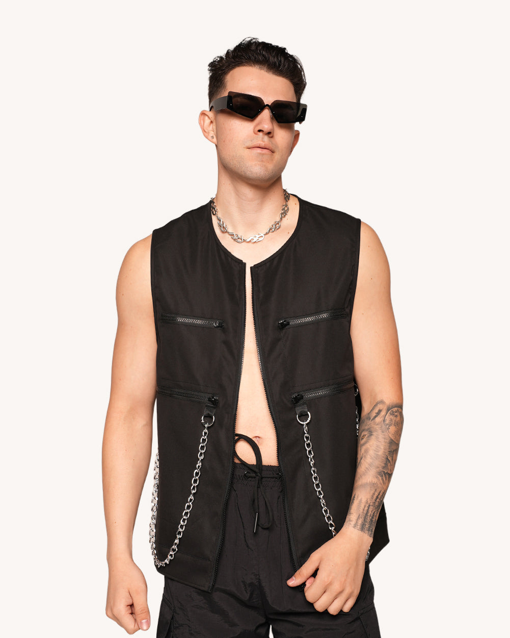 Bass Armor Chain Vest-Men