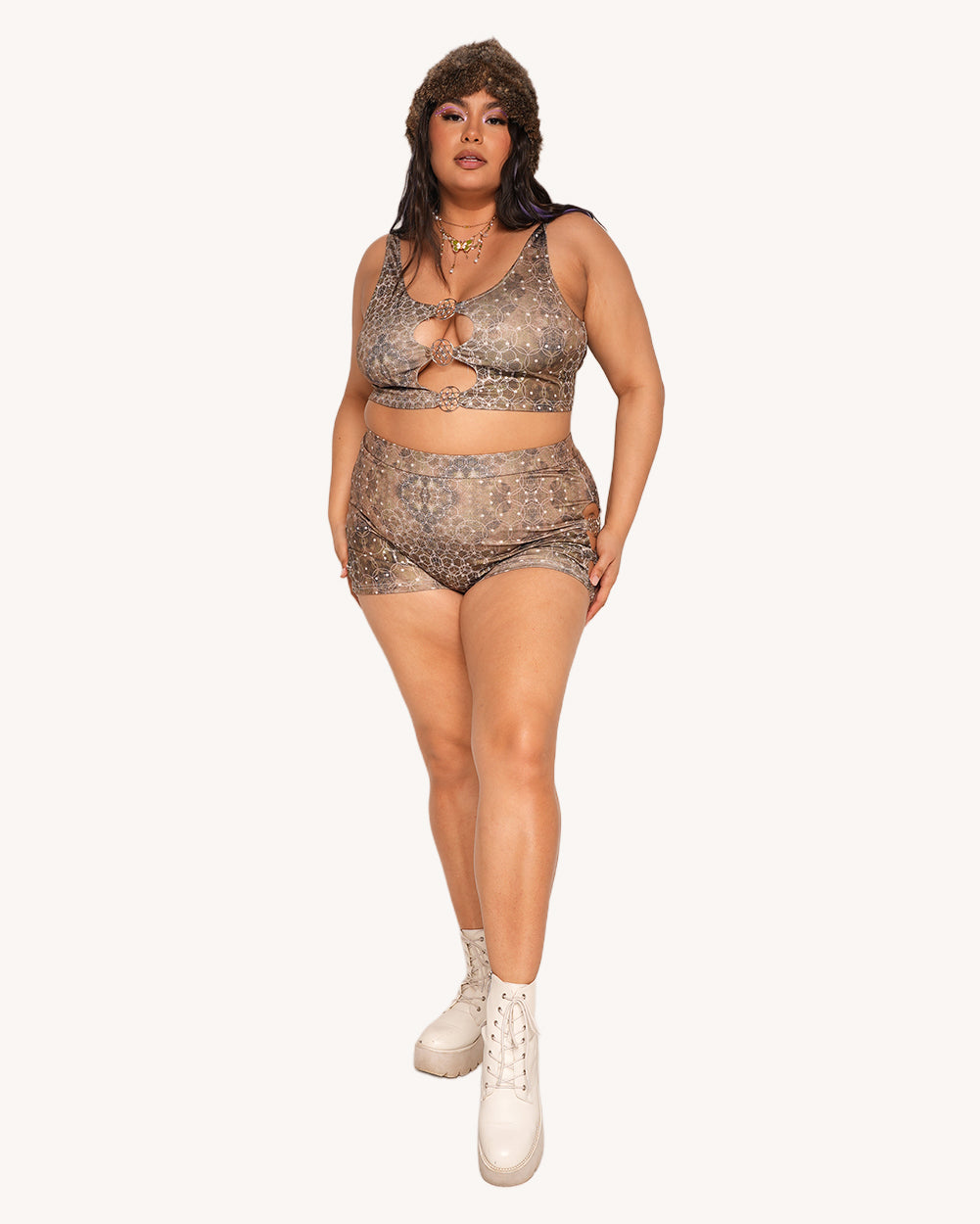 Beneath The Trees Top with Charm - Image 1