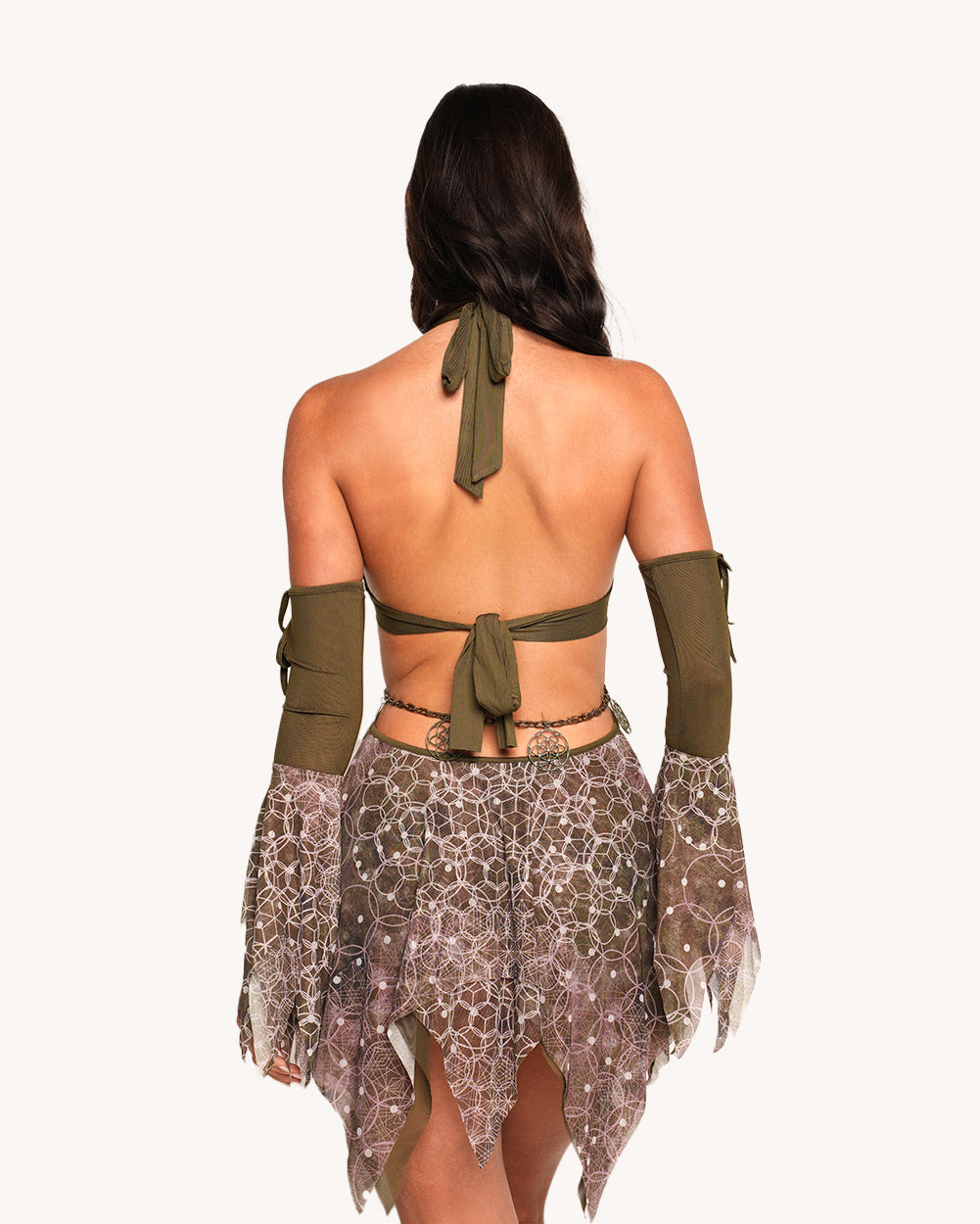 Beneath the Trees Dress with Sleeves - Image 1