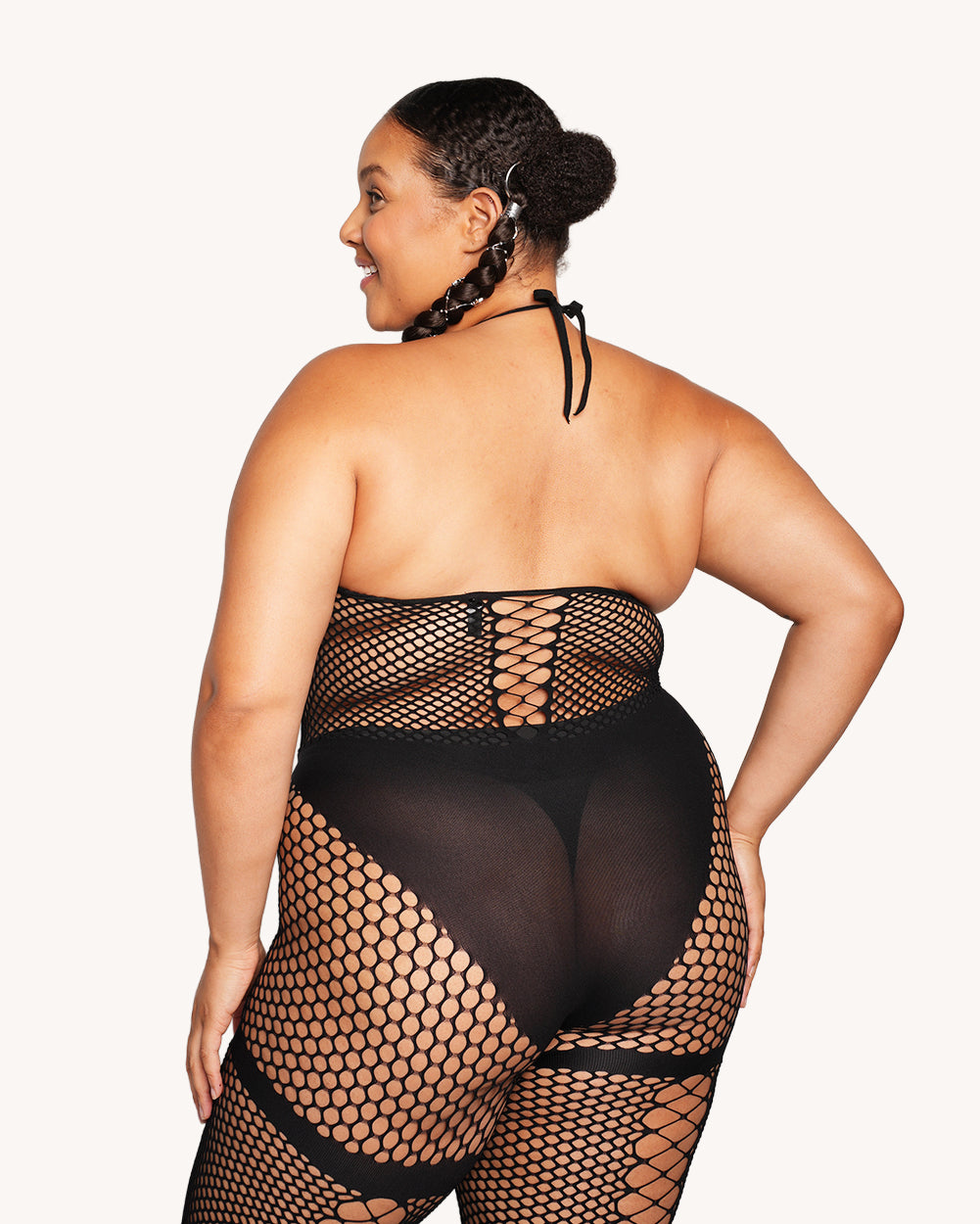 Booth Baddie Fishnet Jumpsuit - Image 37313191575735