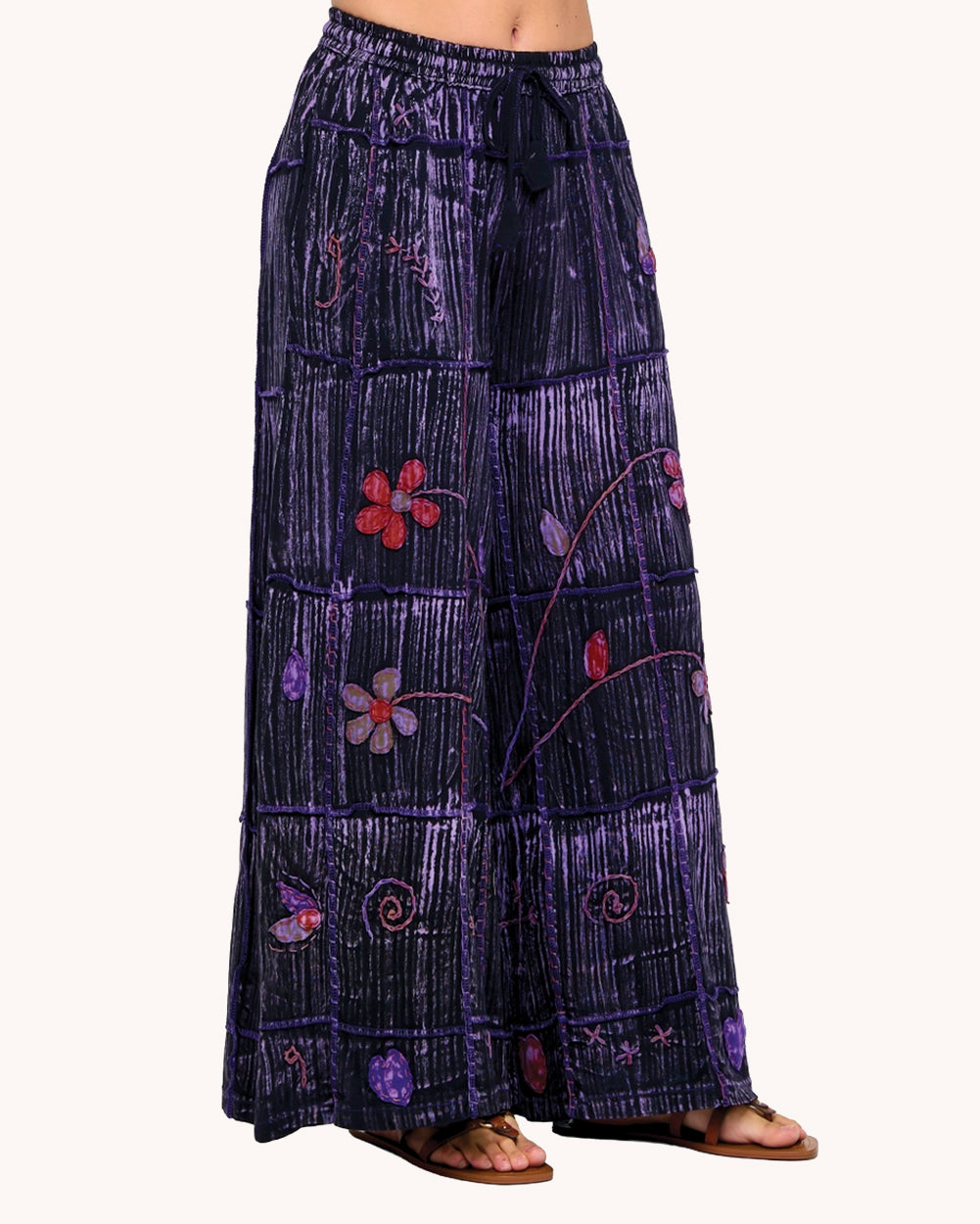 Botanical Garden Pants - Purple - Image 35336601174199