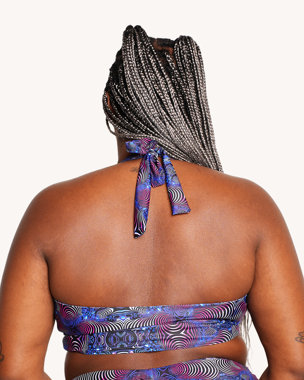 Brain Candy Halter Top with Sleeves - Image 36787425804471