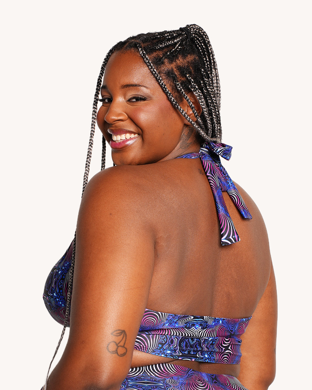 Brain Candy Halter Top with Sleeves - Image 7