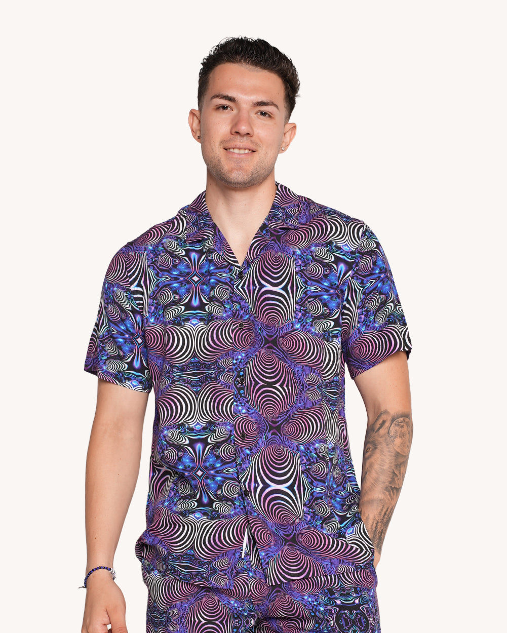 Brain Candy Men's Camp Shirt - Image 36598005399735