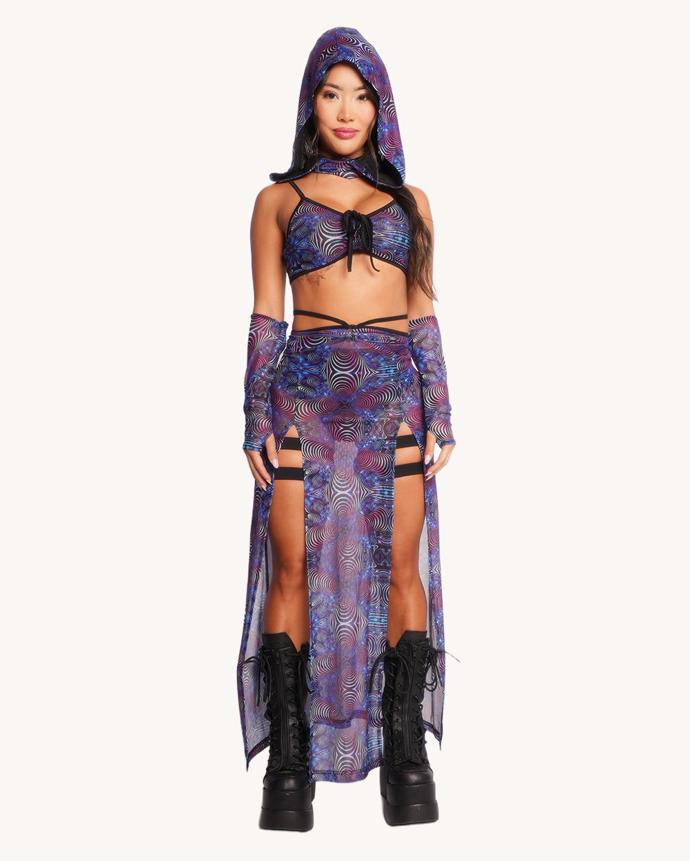 Brain Candy Mesh Dress - Image 36788605157559