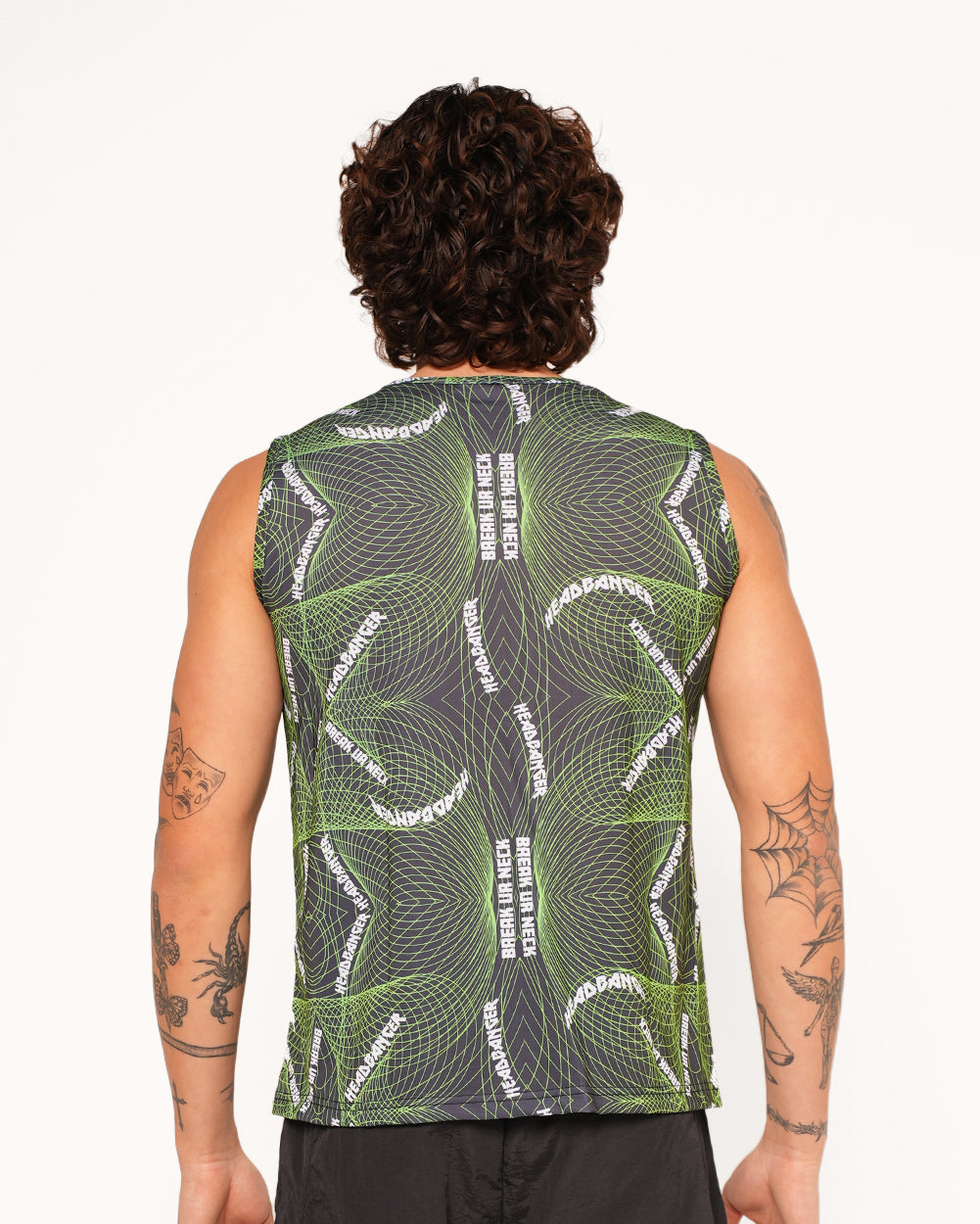 Break Ya Neck Headbanger Men's Tank Top-Men