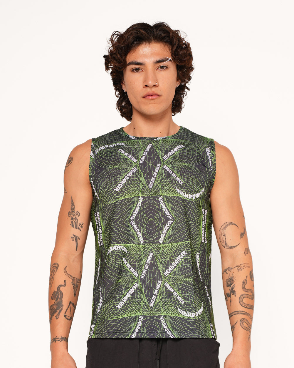 Break Ya Neck Headbanger Men's Tank Top-Men