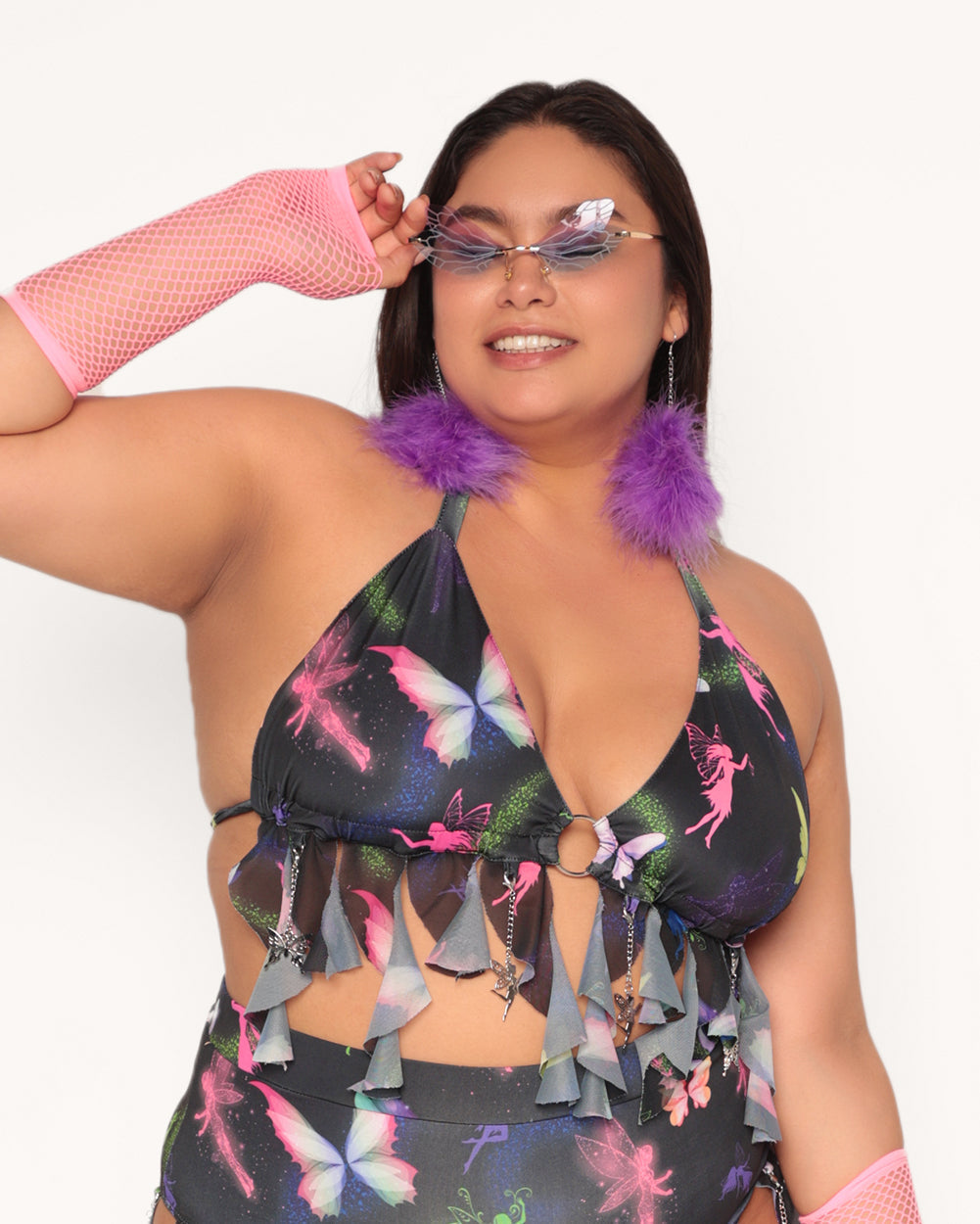 Butterfly Soirée O-Ring Top - Image 4