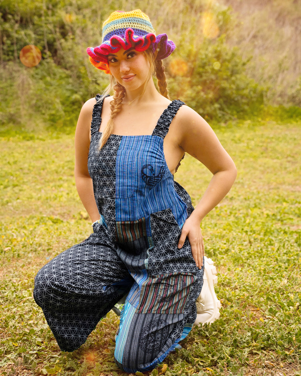 Electric Colors Rainbow Hat - Image 1