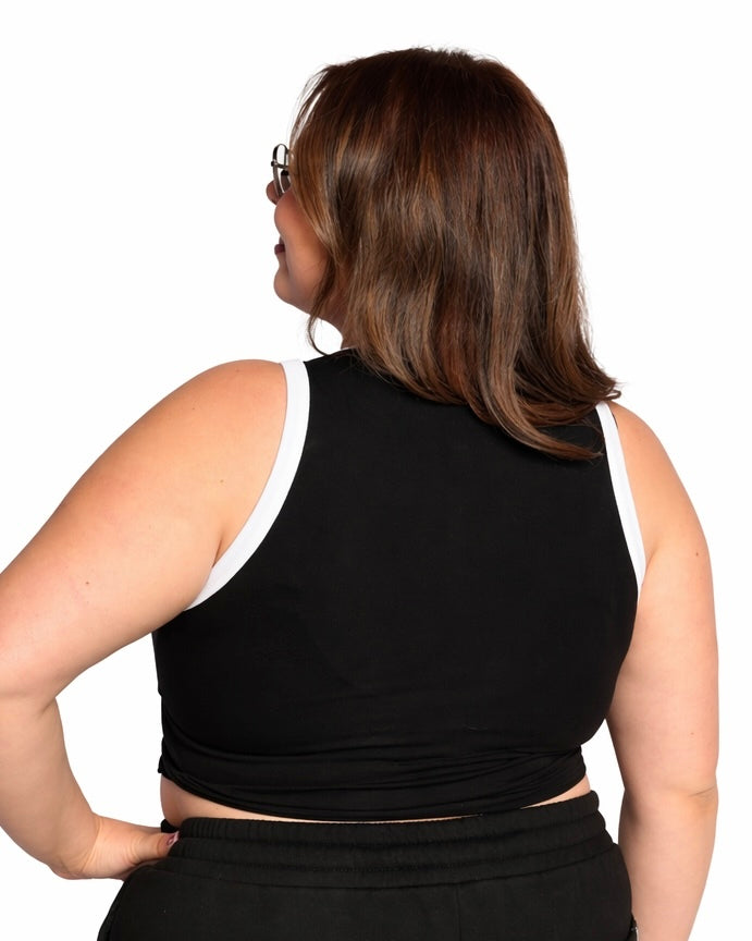 iHeartRaves Cropped Tank Top - Image 35356228911287