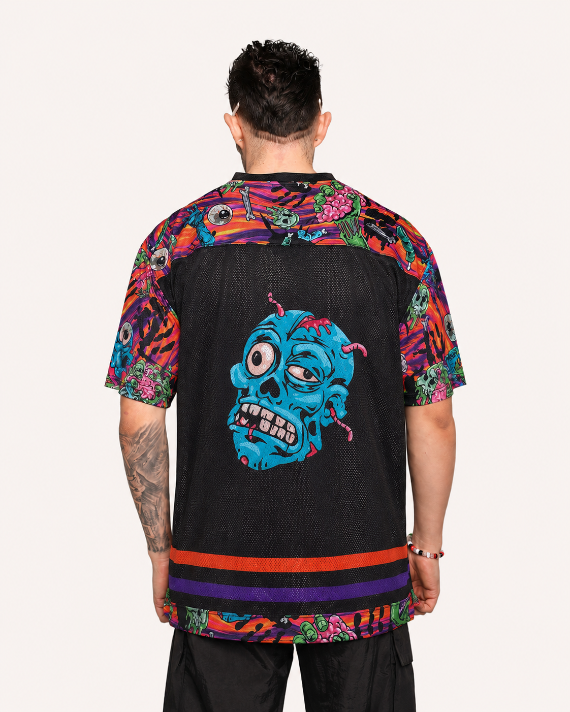 Rave With the Undead Football Jersey - Image 1