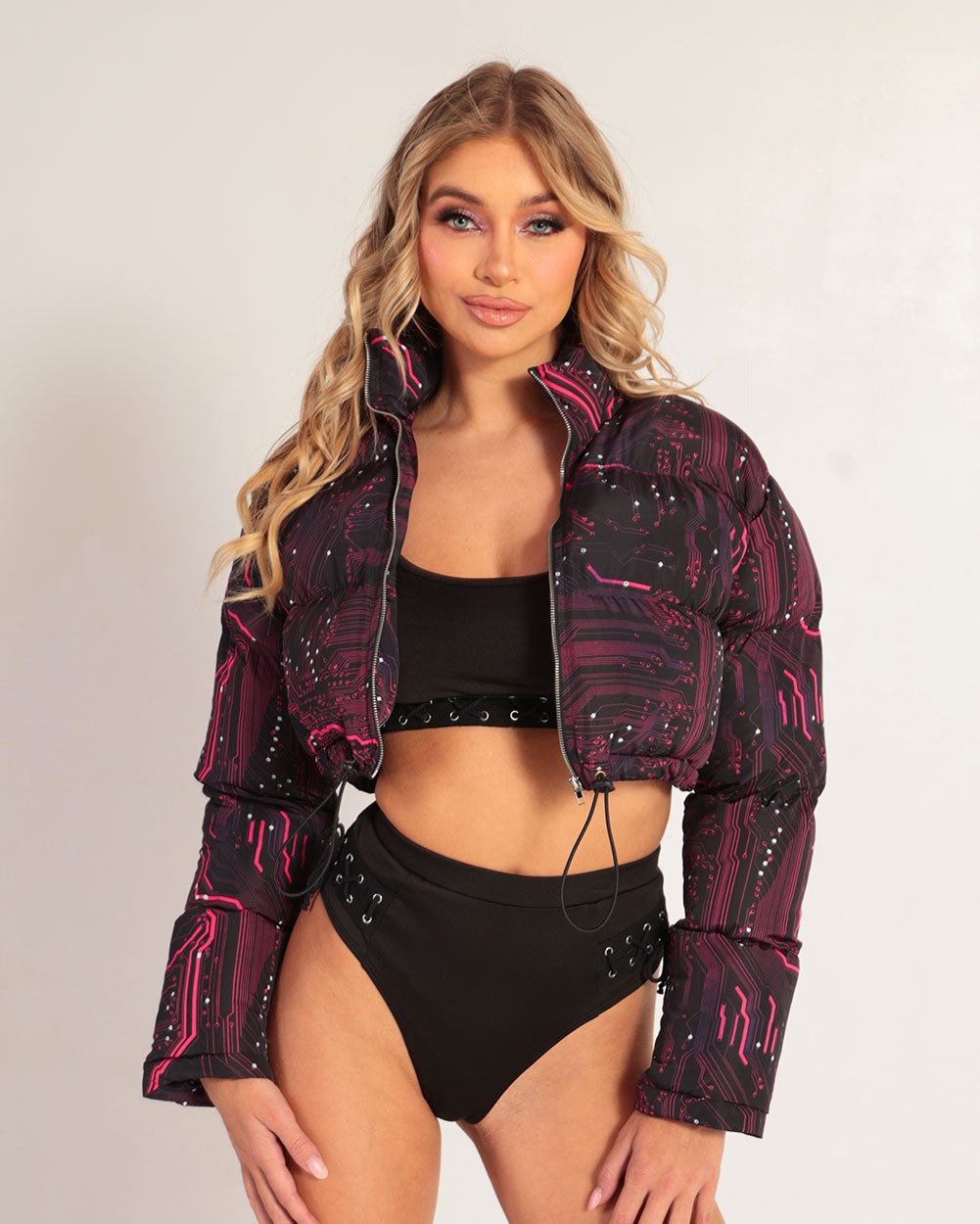Cropped Puffer Jacket – Copping Zone