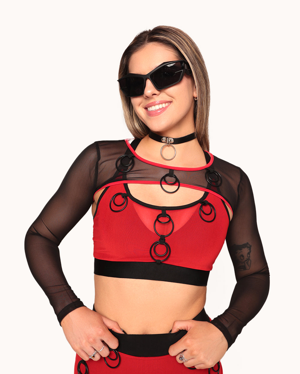 ClarissaTalks x iHR Enter the Portal Ultra Crop Top - Image 31688533737655