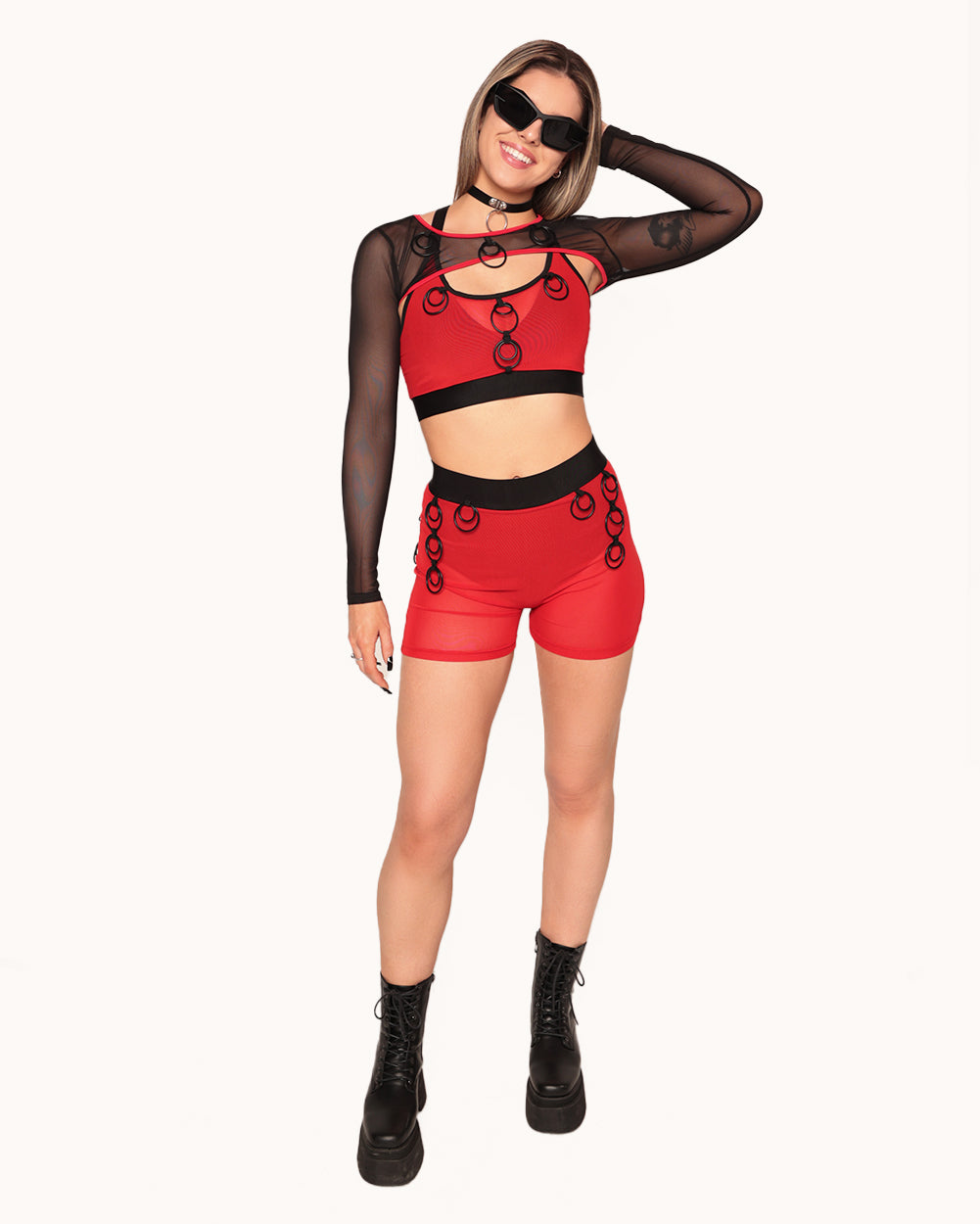 ClarissaTalks x iHR Enter the Portal Ultra Crop Top - Image 3