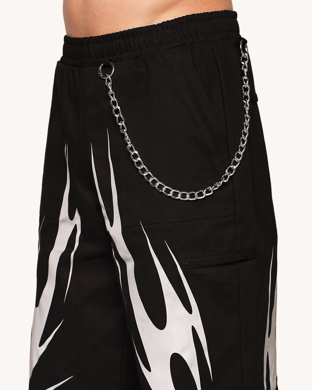 Coded in Chaos Reflective Pants-Men