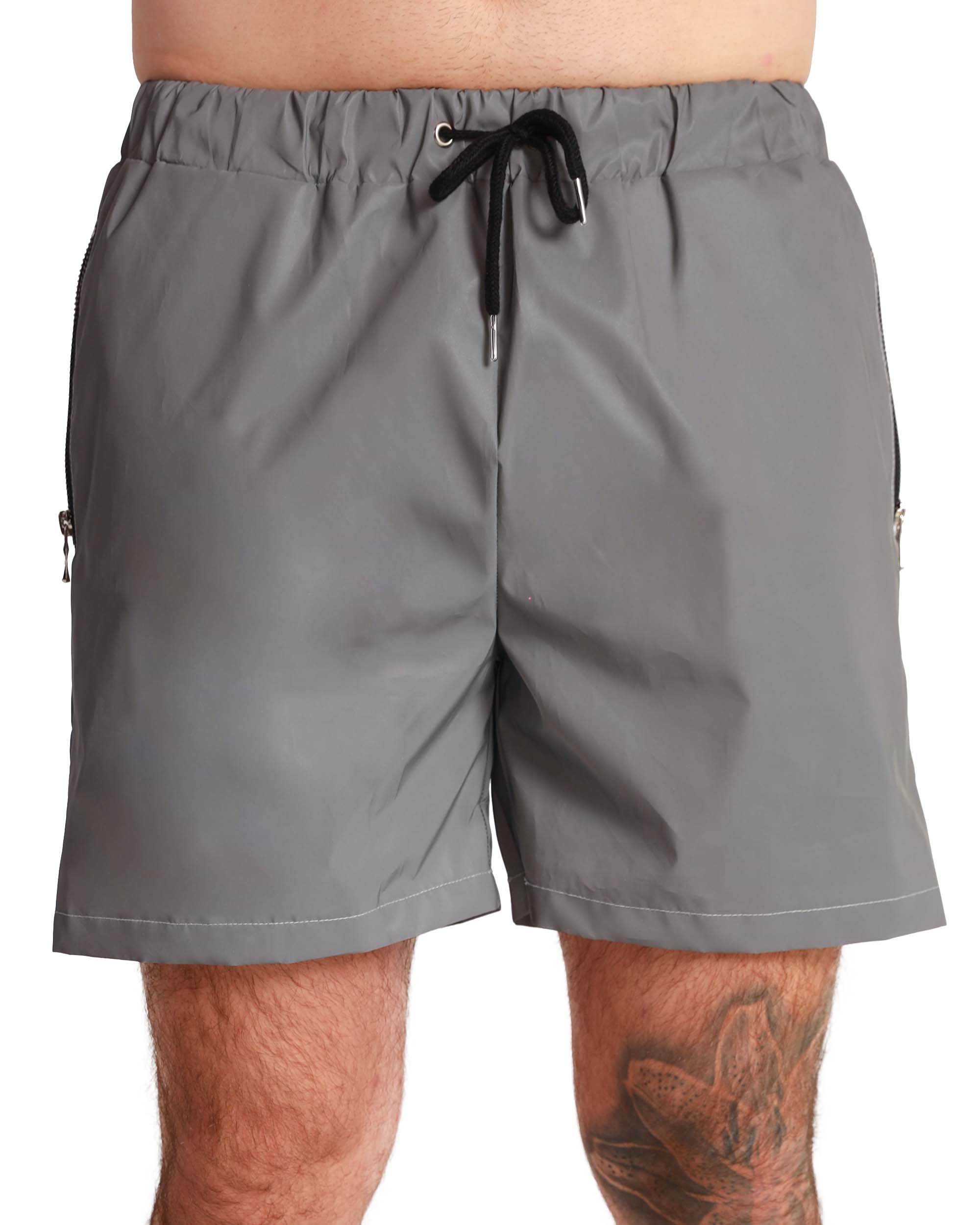 〈LES SIX〉 EXPLODED wp shorts color:grey Model-Challenger-6-Inch-
