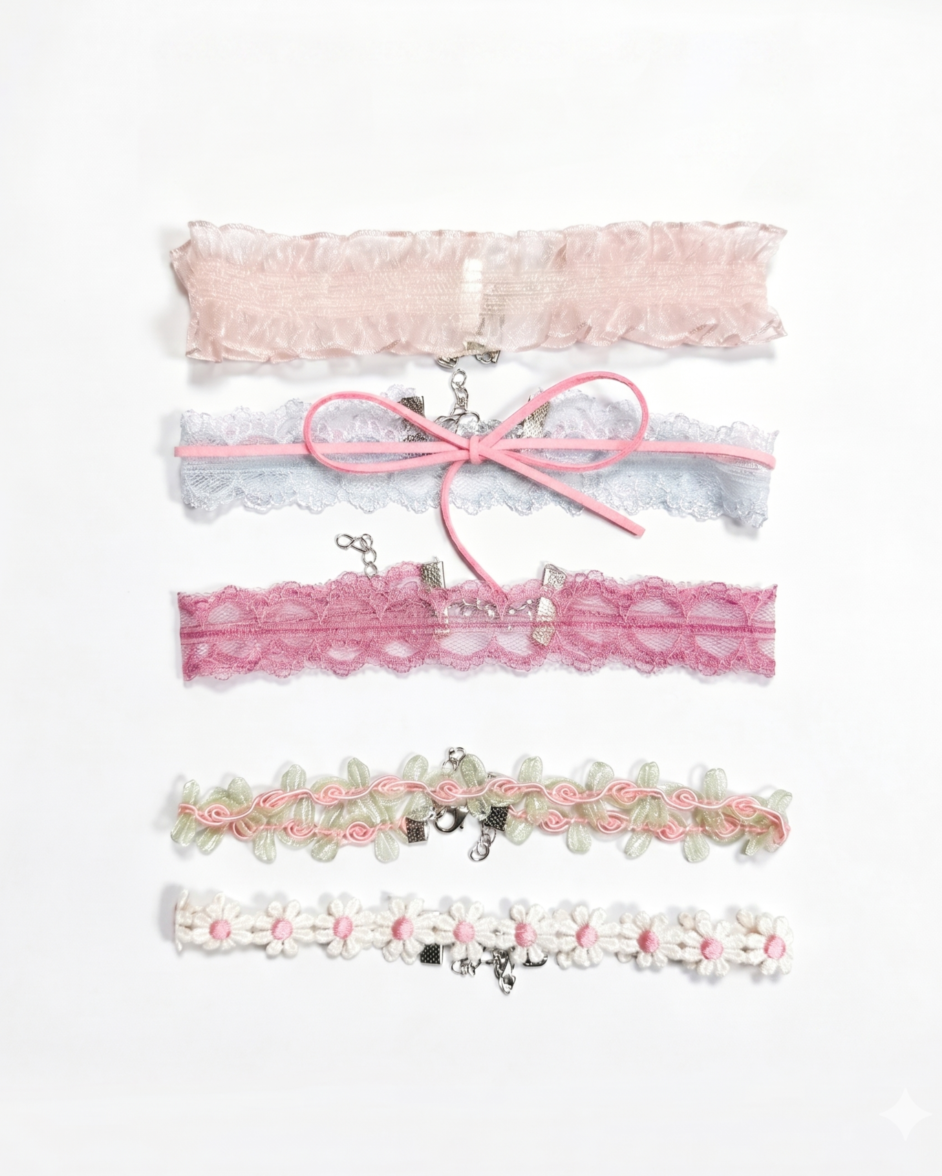Coquette 5-pc Choker Set - Image 36212689076407