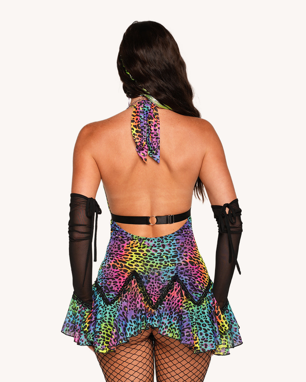 Cosmic Jungle Dress with Sleeves - Image 33562890862775