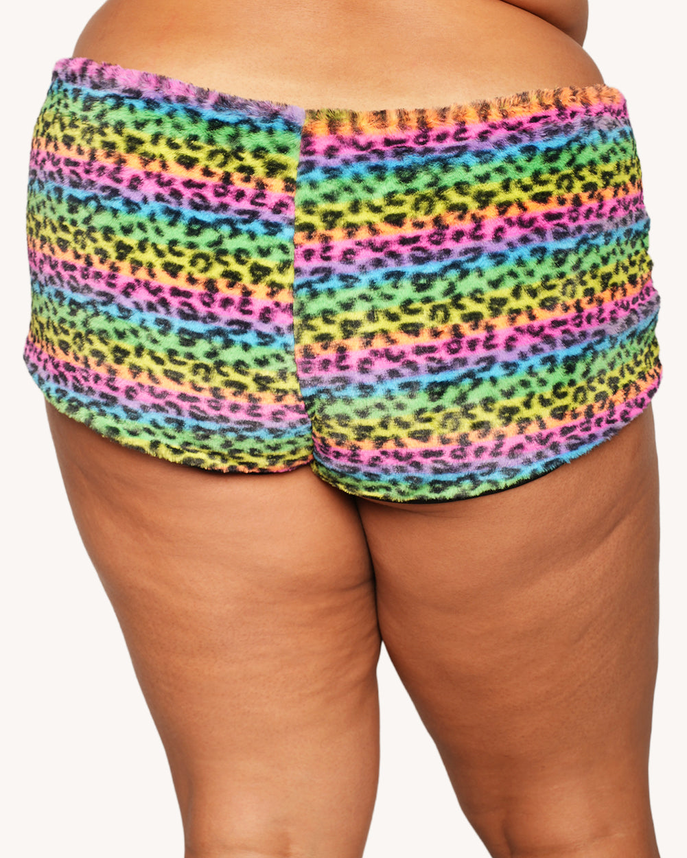 Cosmic Jungle Fur Shorts - Image 4