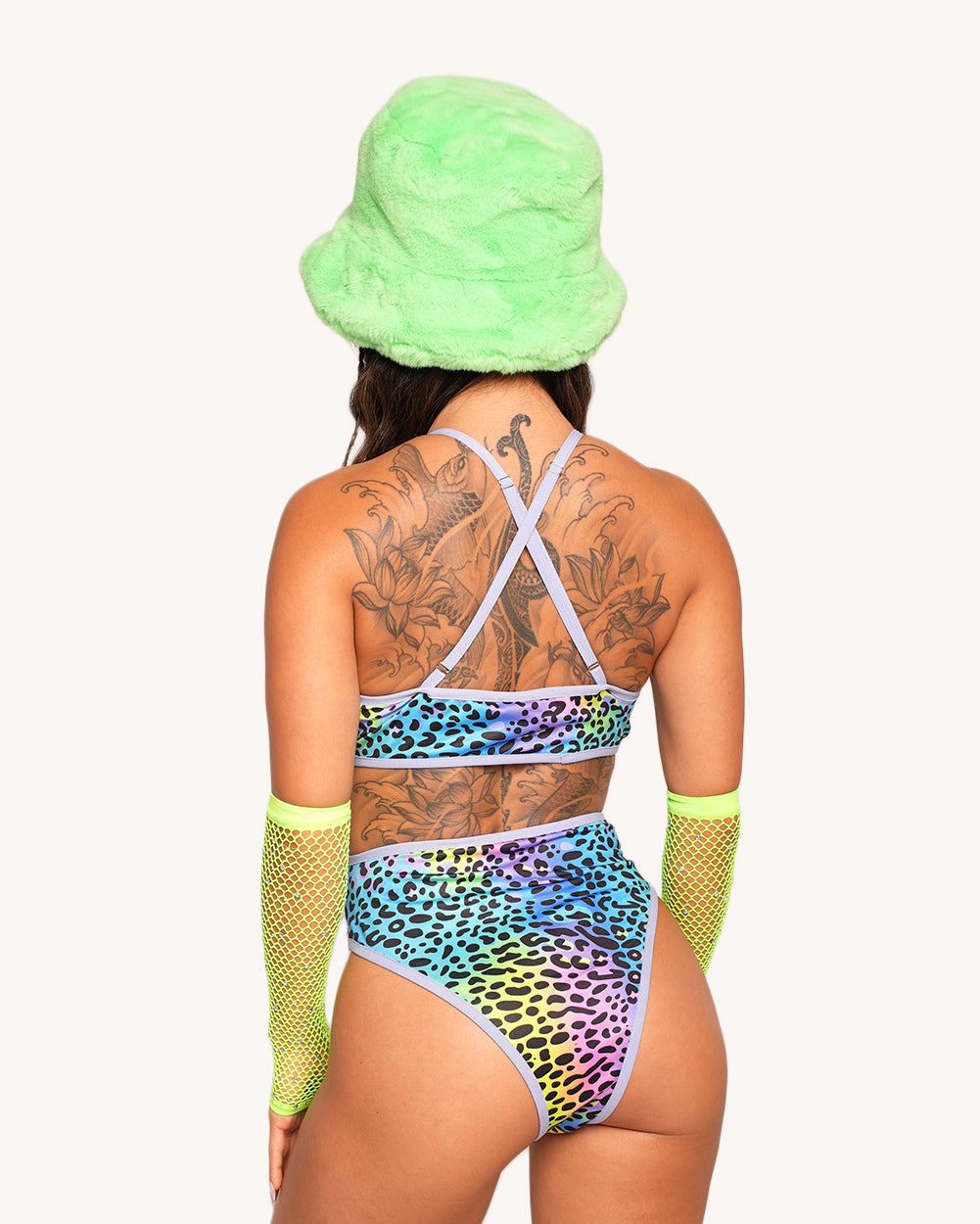 Cosmic Jungle Tie Bodysuit - Image 35402640228535