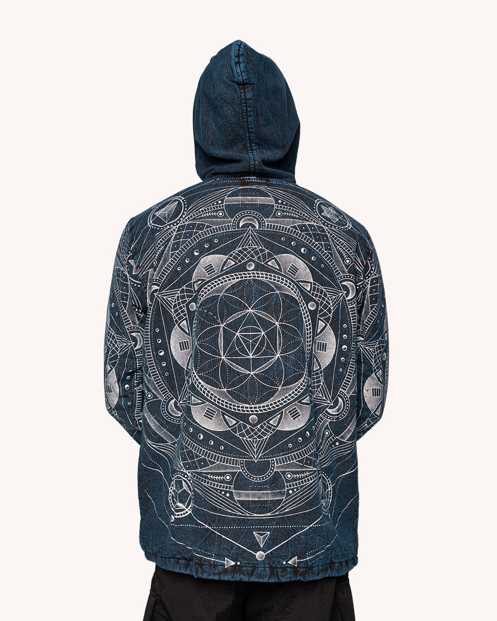 Cosmic Wanderer Zipper Hoodie - Image 1