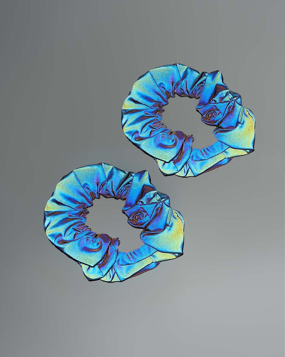 Cyber Crush Rainbow Reflective Scrunchies - Image 31882404233399