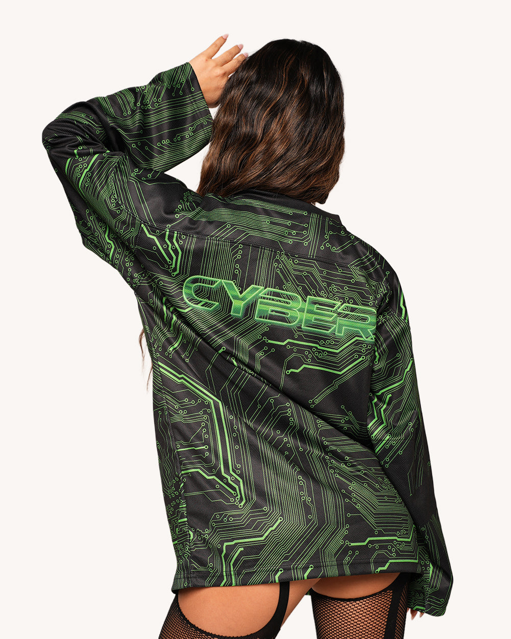 Cyber Matrix Hockey Jersey - Image 34272420987063