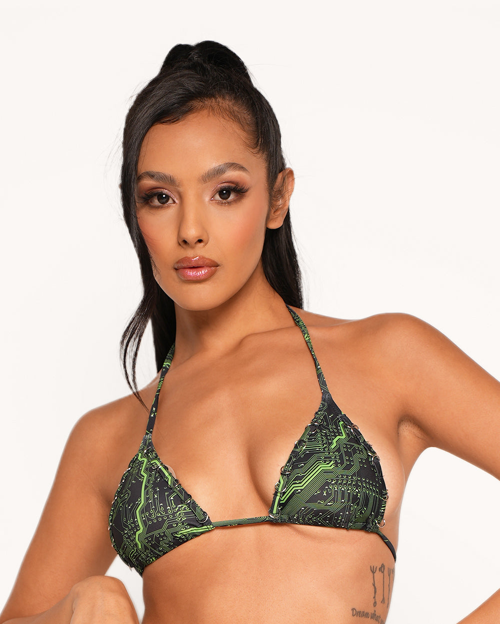 Cyber Matrix Bikini Top - Image 32055642489015