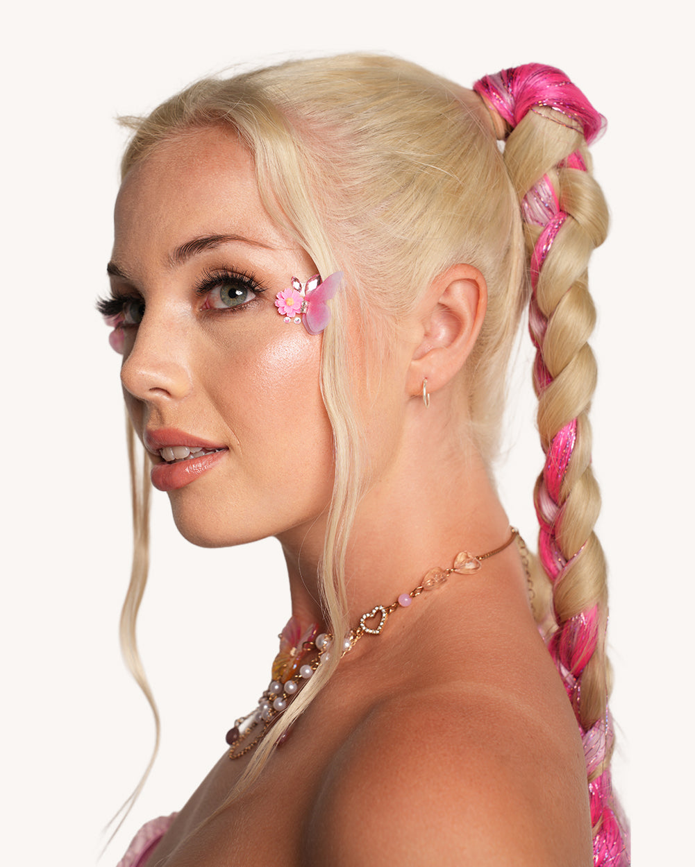 Flutterglam Crystal Eyeliner Face Stickers - Image 33082177716407