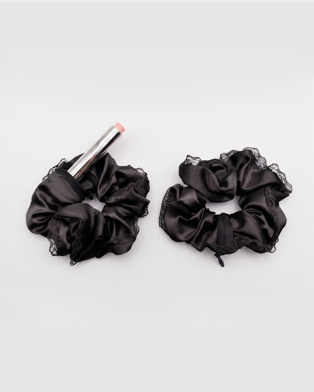 Dancefloor Crush Lace Pair Stash Scrunchies - Image 36012776194231