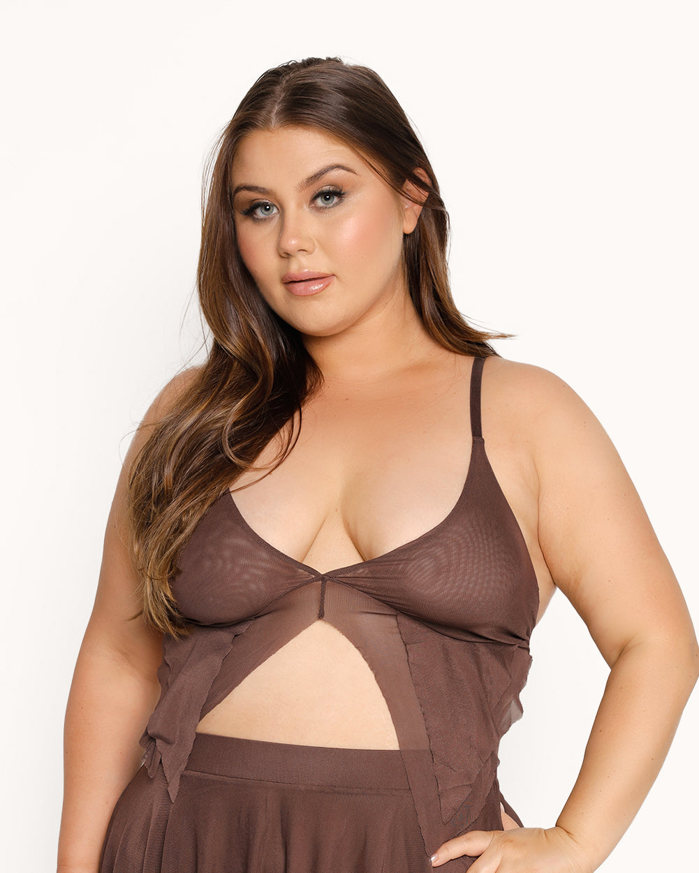 Dark Arts Top - Brown-Brown-Curve1-Front--Milani---1X