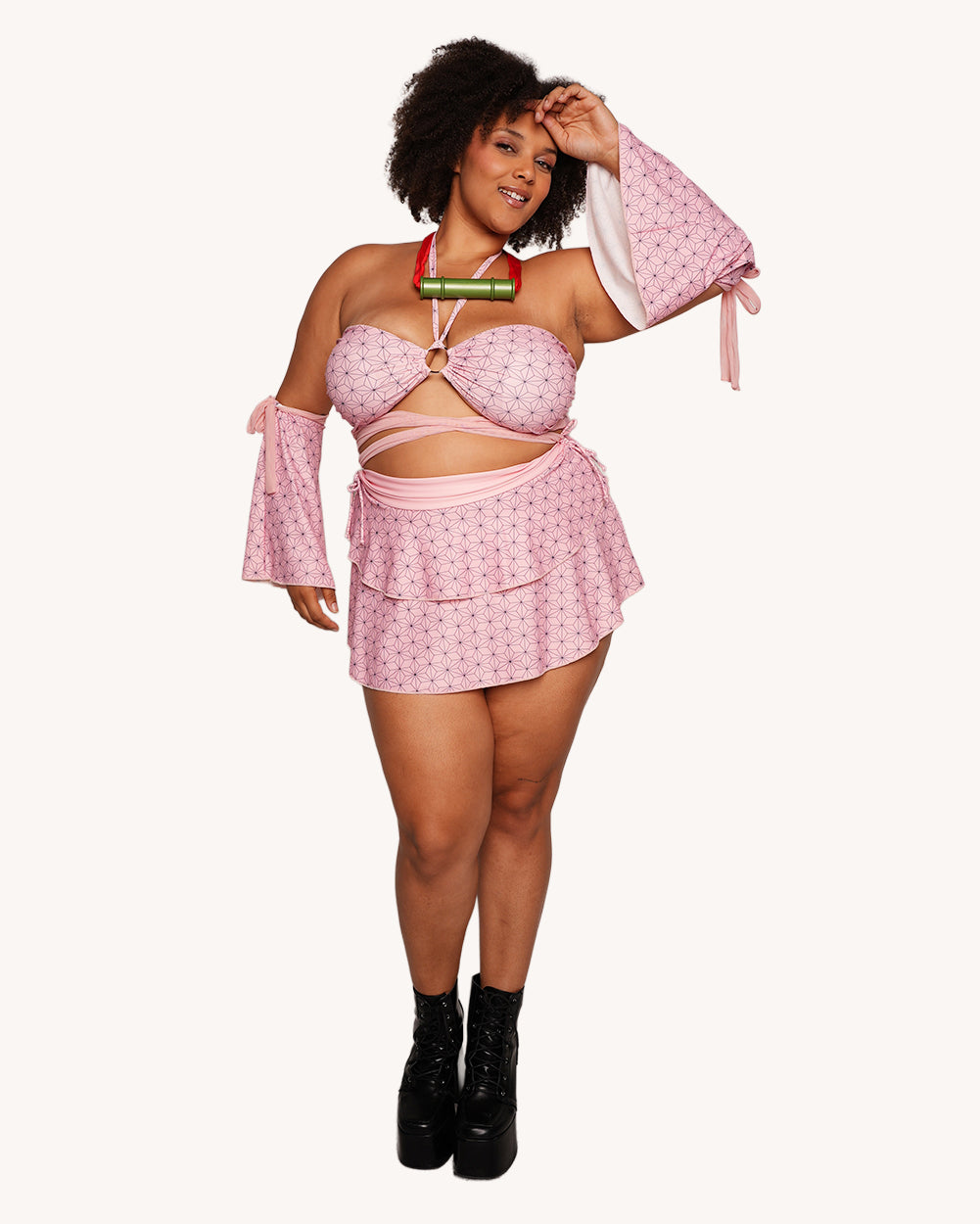 Demon Girl Top and Sleeves - Image 37045033140407