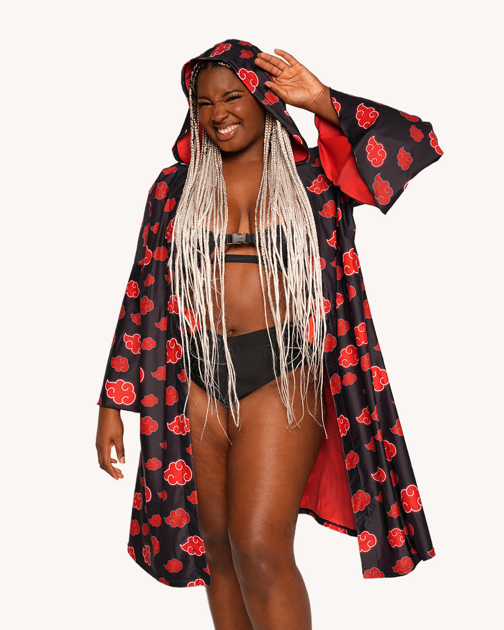Fire Shadow Unisex Robe - Image 33666930409655