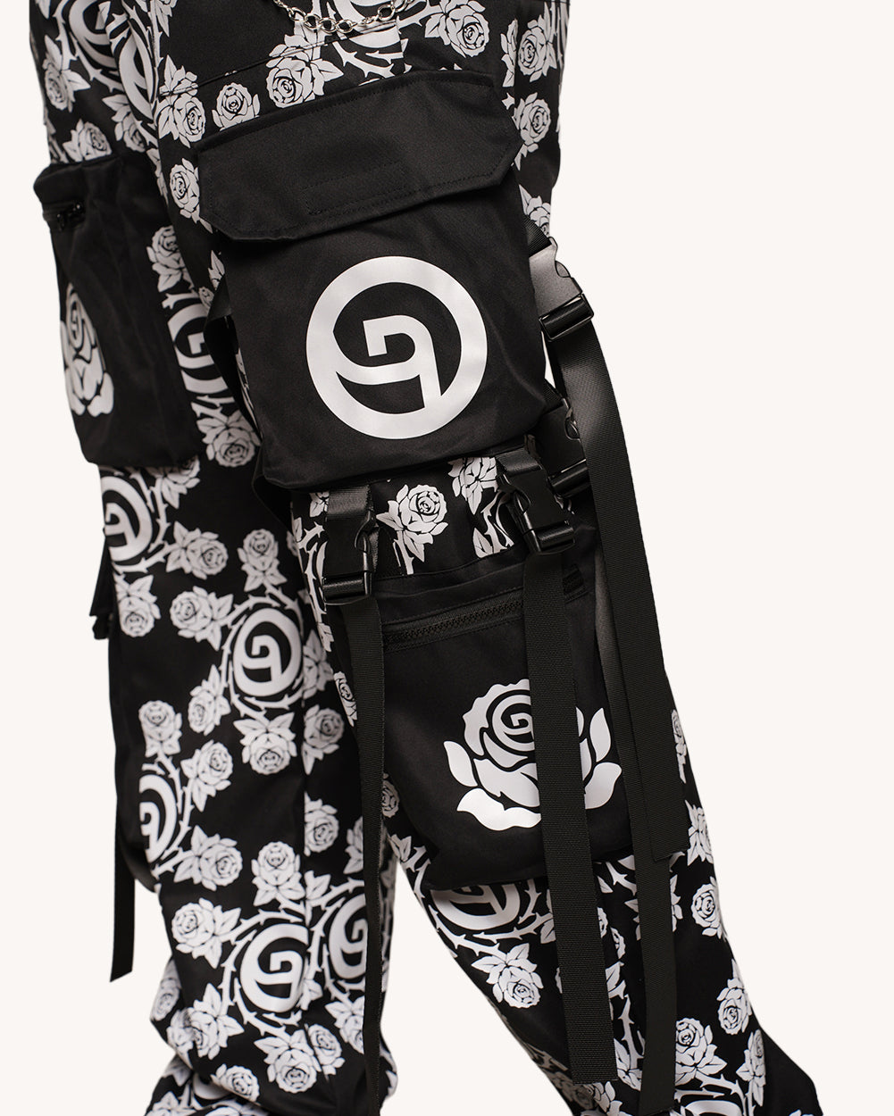 Deorro x iHR Silver Reflective Pants - Image 2