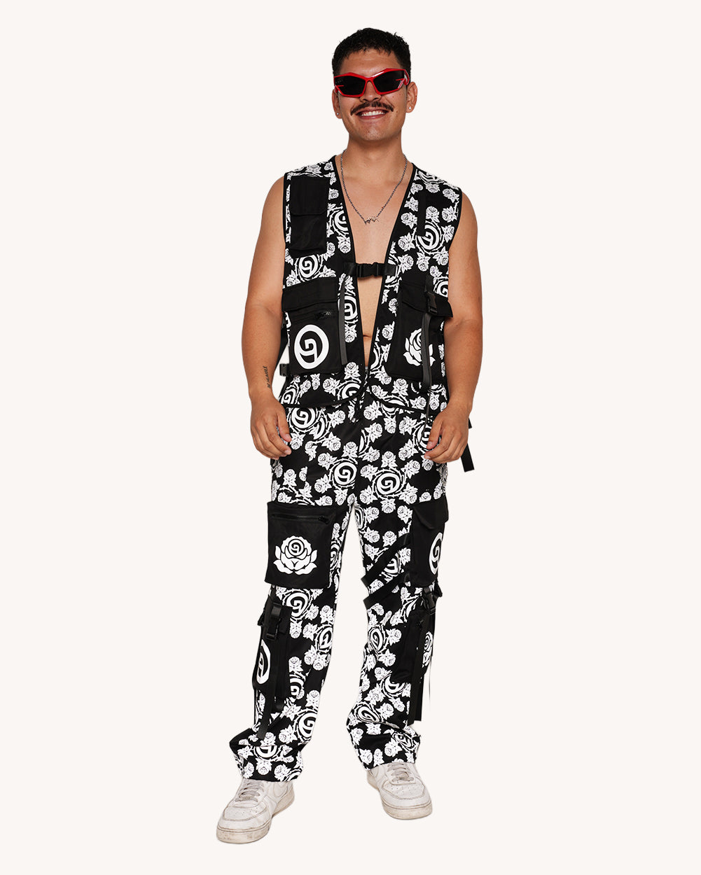 Deorro x iHR Silver Reflective Pants - Image 5