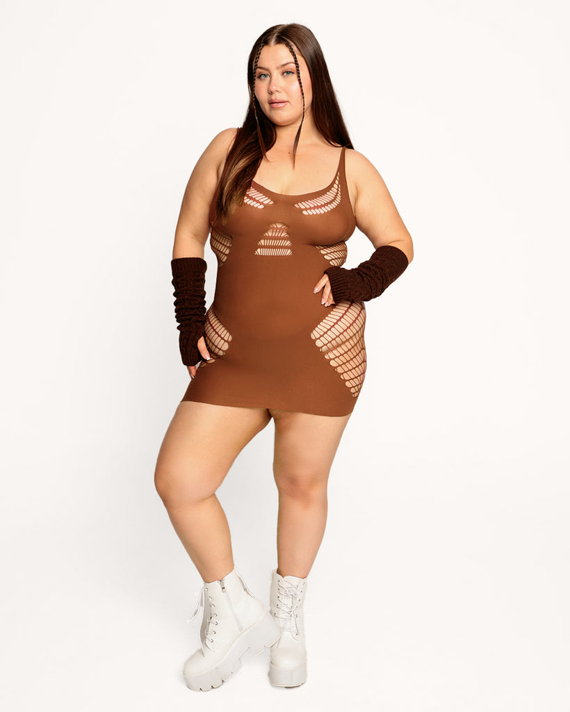 Desert Ember Dress-Brown-Curve1-Full--Milani---Plus Size