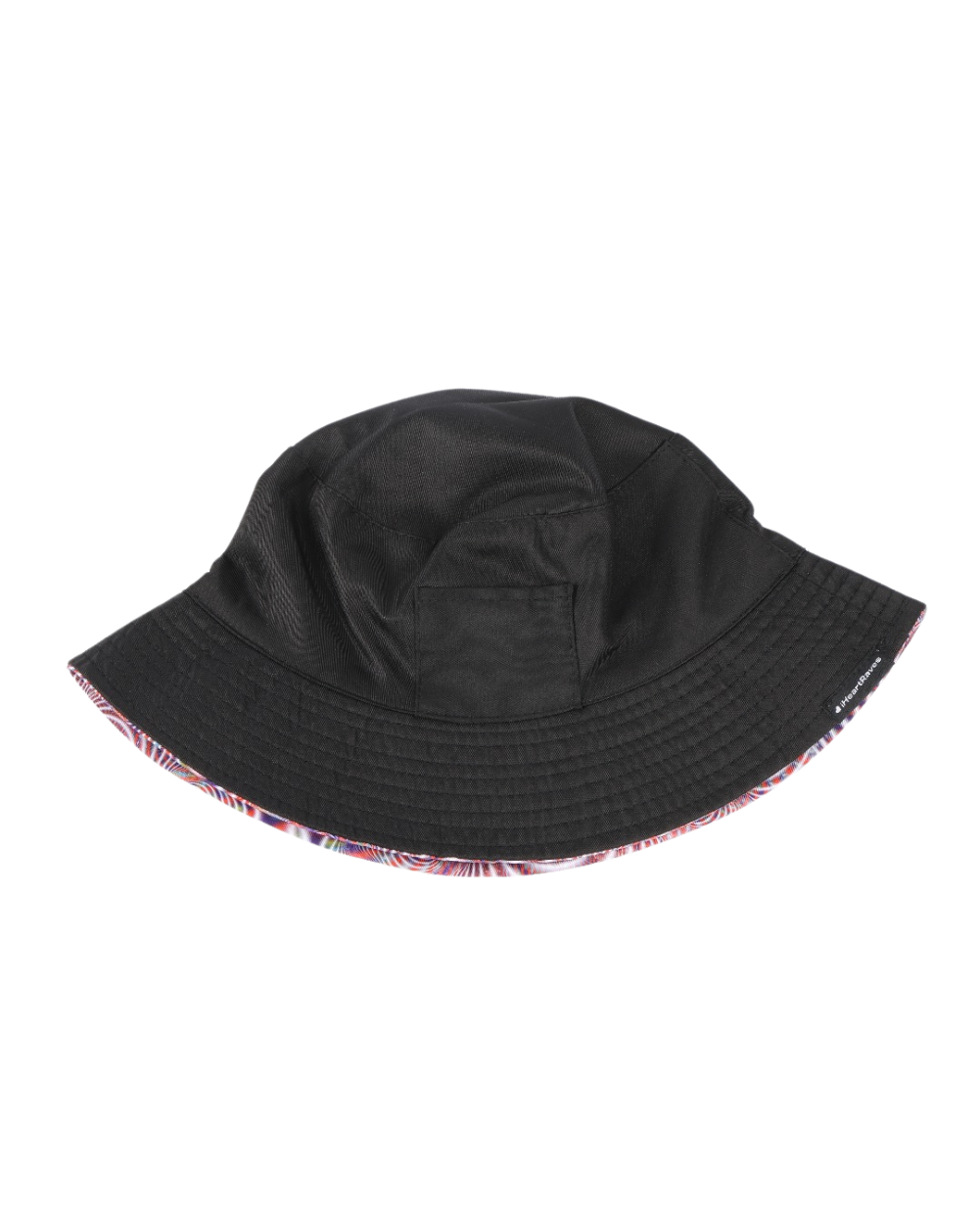 Distortion Reversible Bucket Hat with Stash Pocket