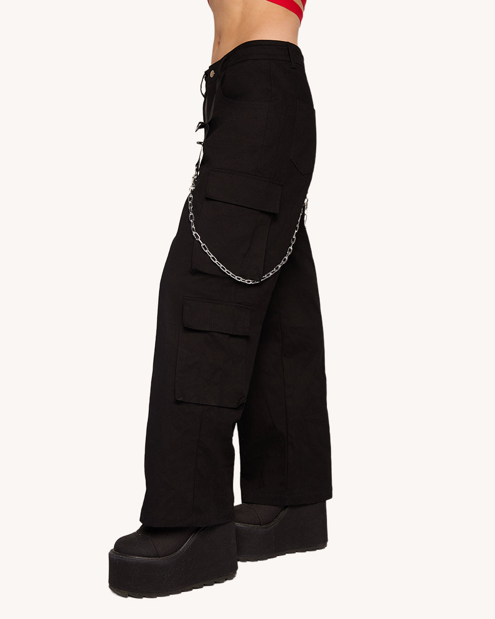 Don't Ever Stop Wide Leg Pants - Image 34809390334135