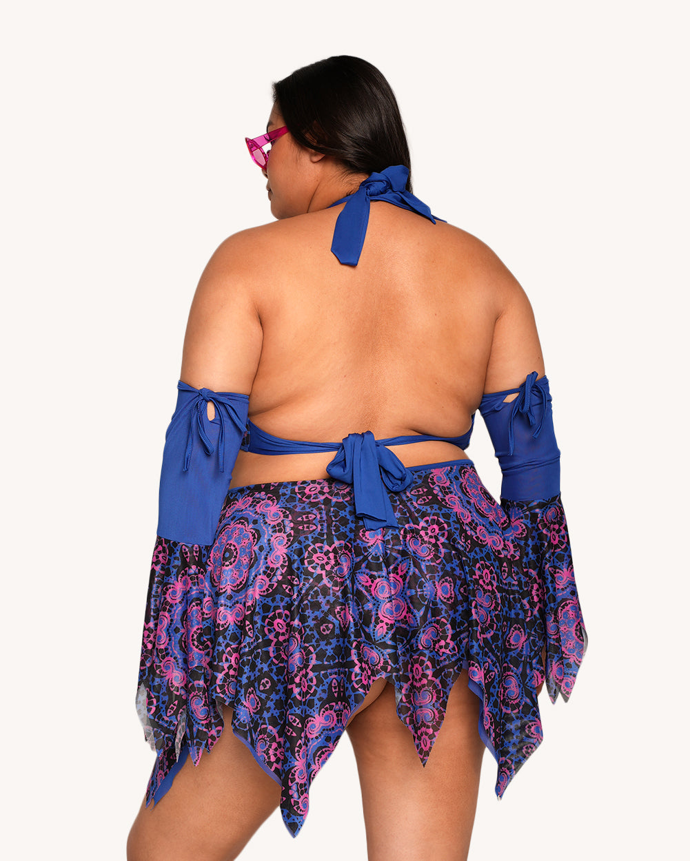 Dreamwave Dress with Sleeves - Image 35178388947127