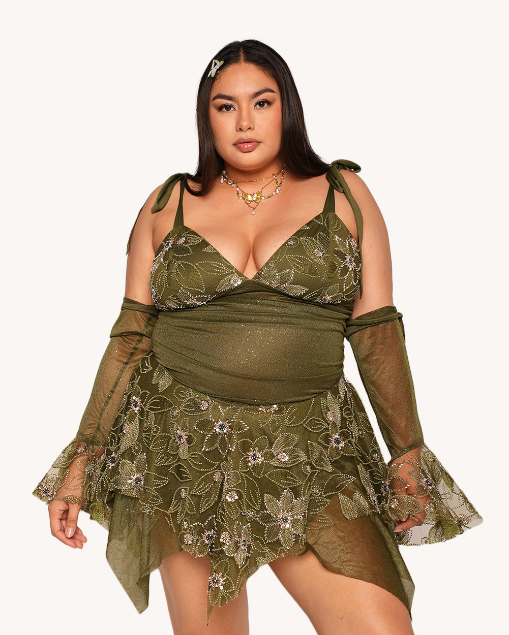 Earth Sign Dress with Sleeves - Image 4