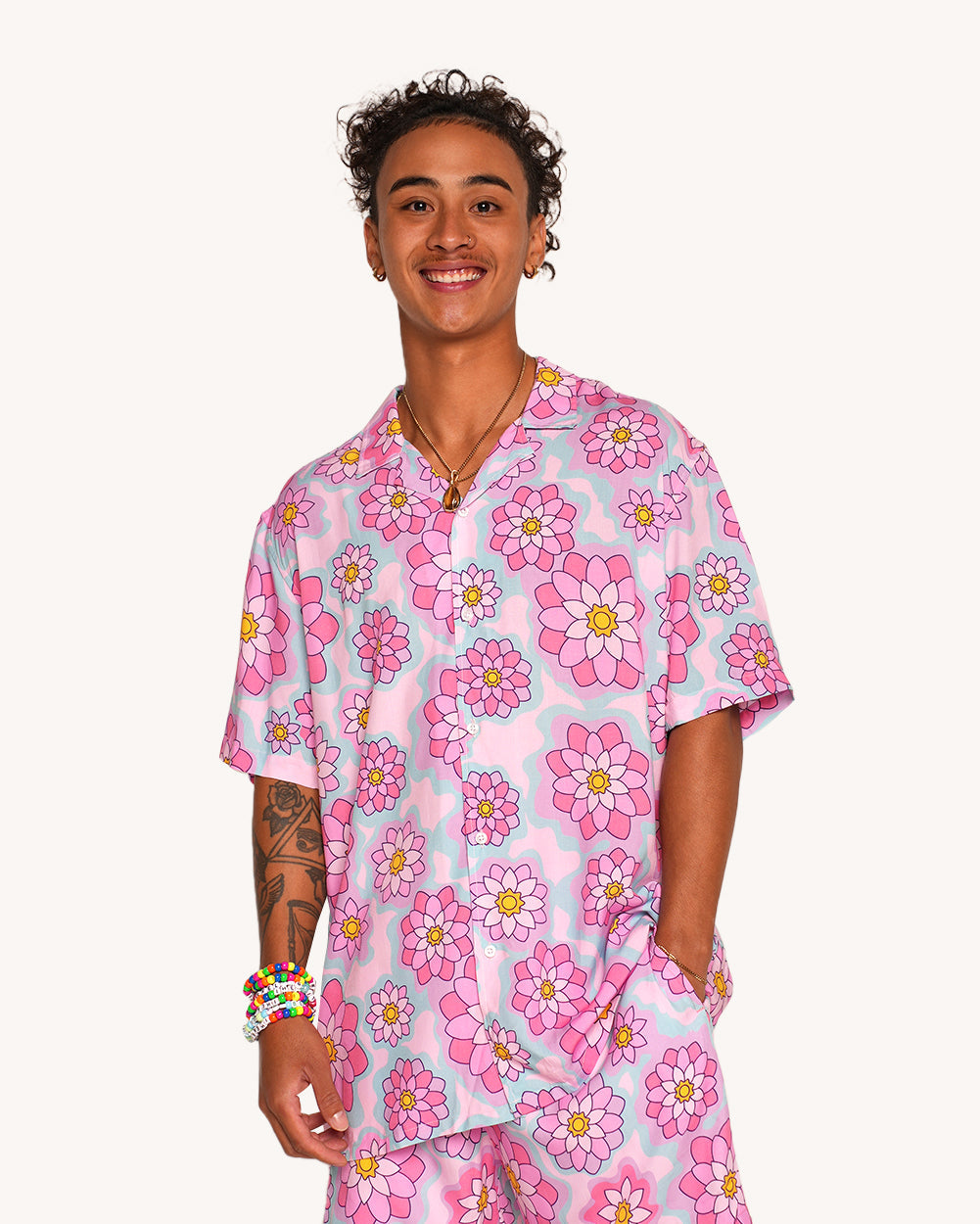 Electric Dreaming Camp Shirt-Men