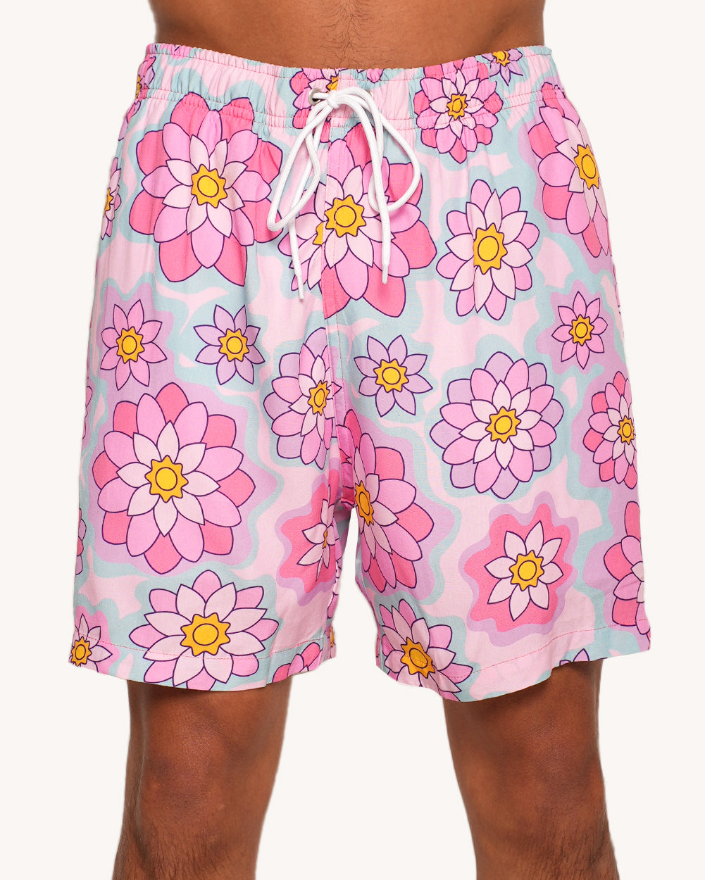 Electric Dreaming Camp Shorts-Men