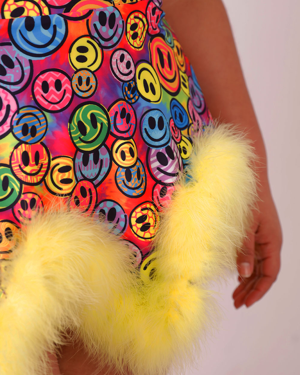 Electric Ecstasy Marabou Skirt - Image 1
