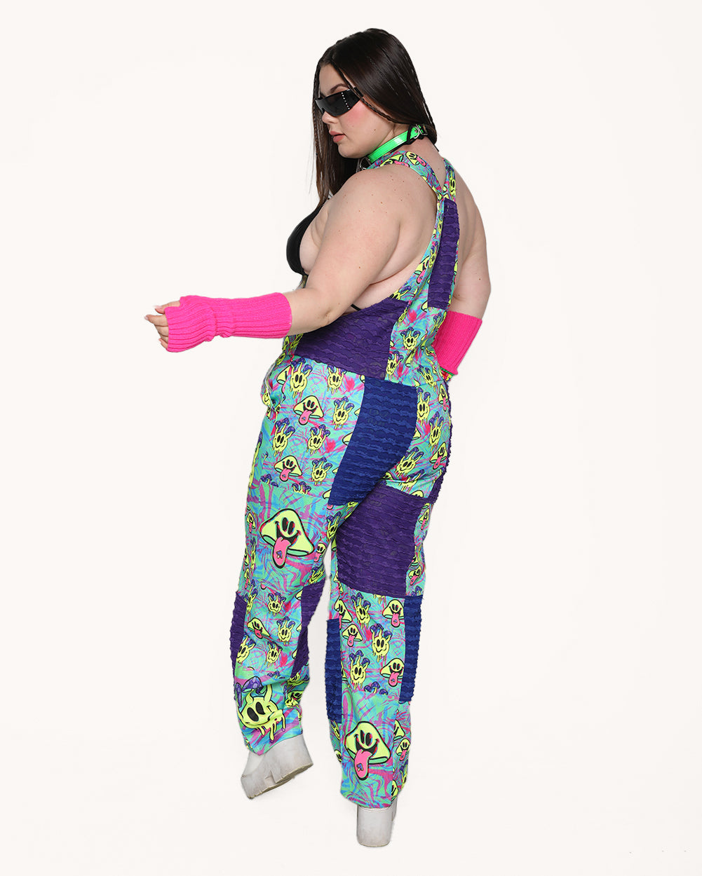 Electric Tripp Unisex Overalls - Image 10