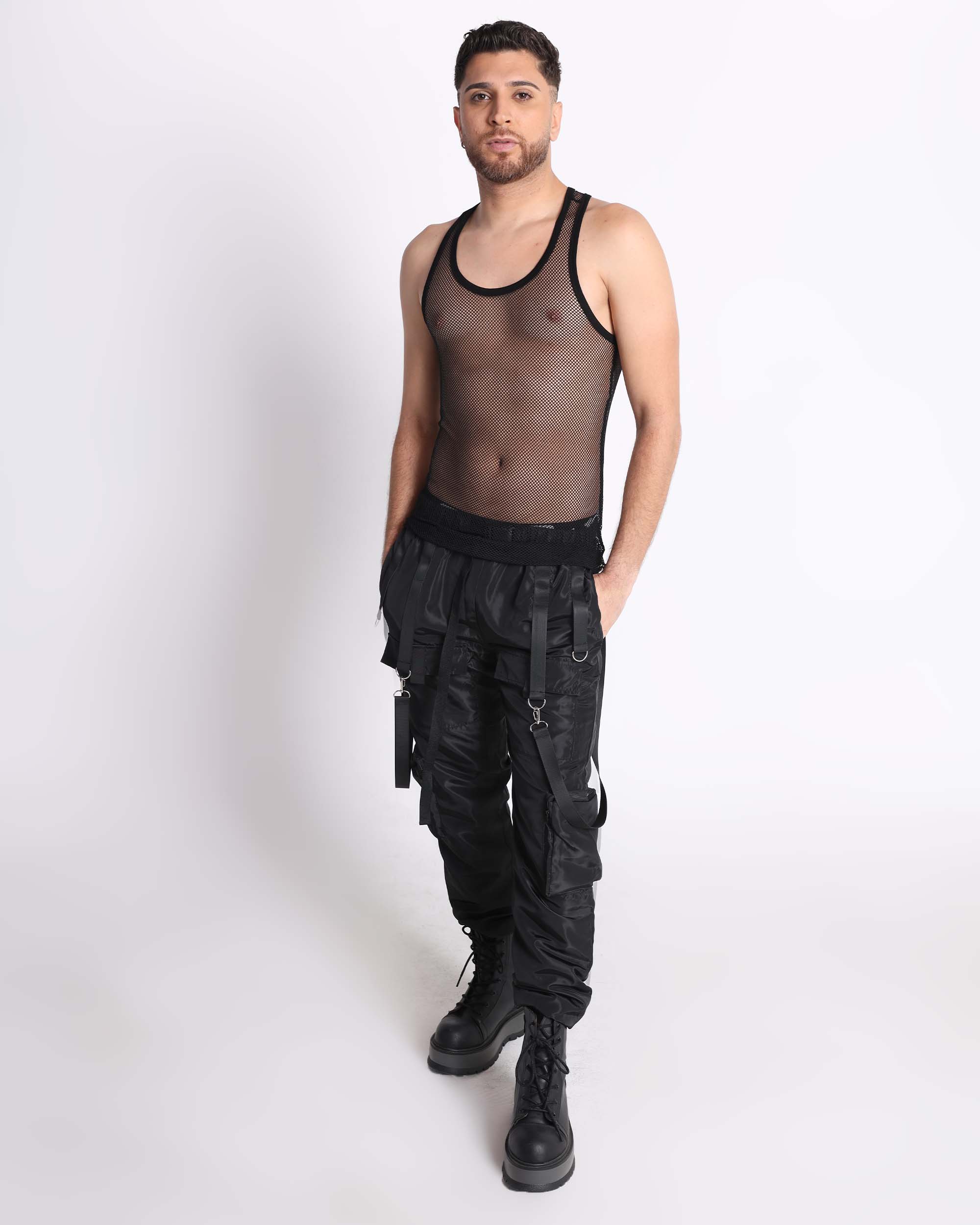 Endless Glow Joggers with Cargo Pockets & Straps - Image 33720699486391
