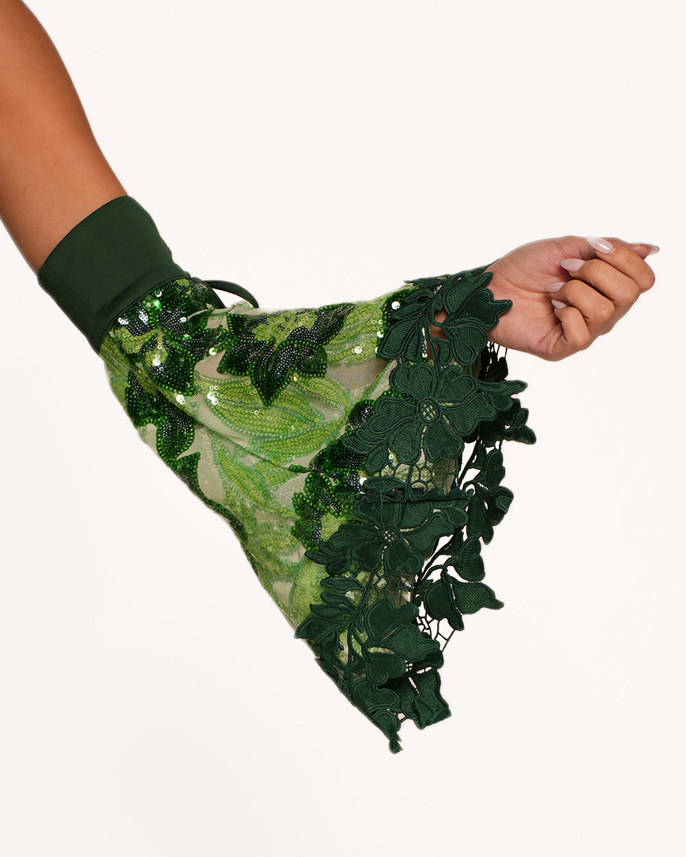 Fairytale Forest Wrap Around Top with Sleeves - Image 3