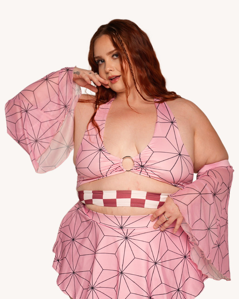 Feel the Rage Top with Sleeves - Image 3