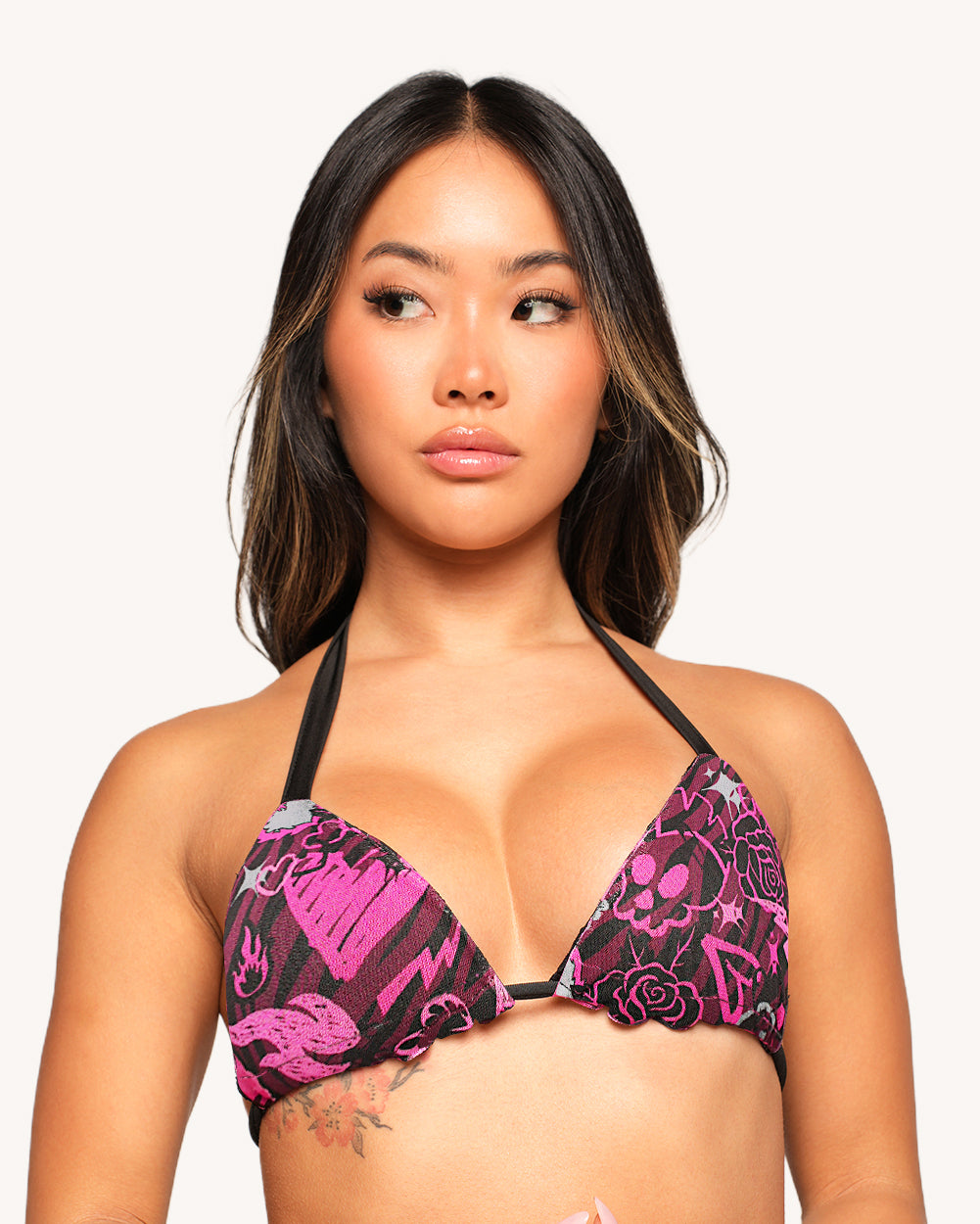 Fizzi Pop x iHR Heartcore Reversible Bikini Top - Image 33890717073591