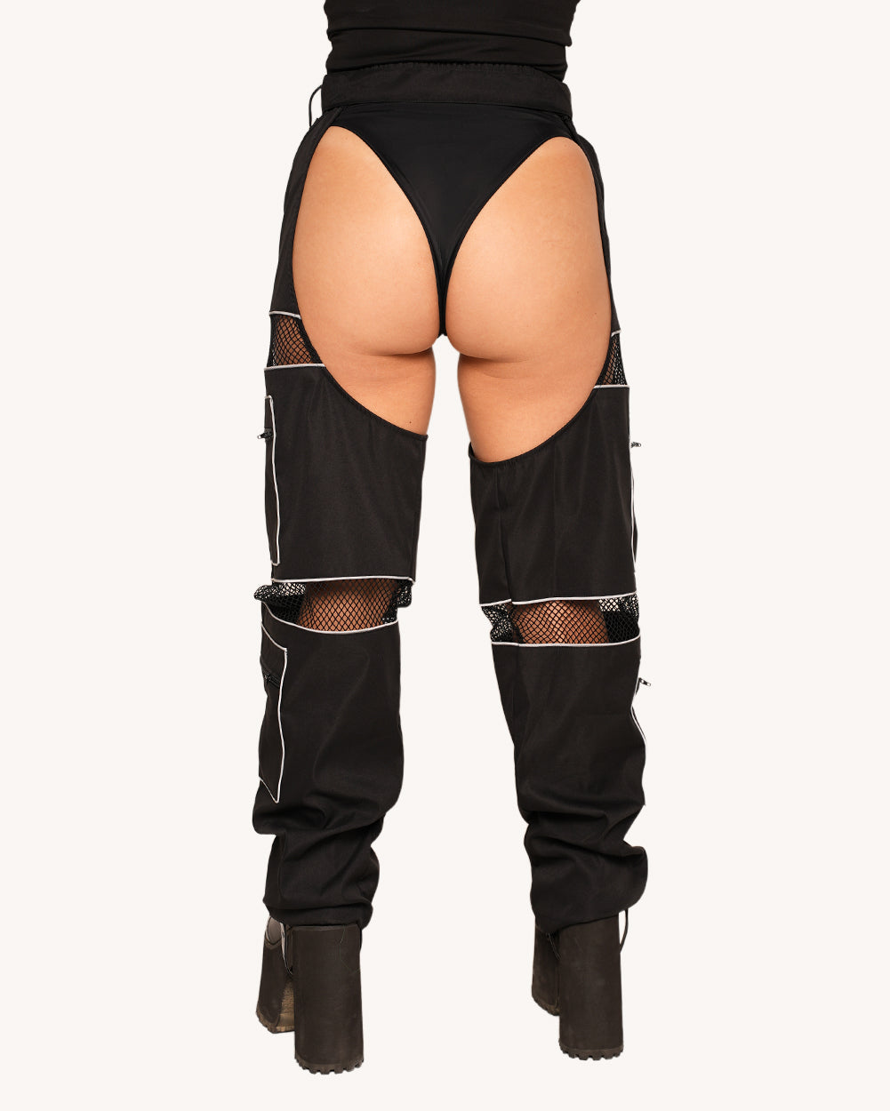 Flash Point Silver Reflective Chaps - Image 3